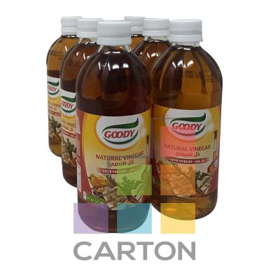خل قودي تفاح 6*473مل